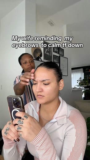 Steph & Stephanie | Couples Comedy on Instagram: "I cant help my face 😂 #hilariousvideos #latinaproblems #foryoupage"