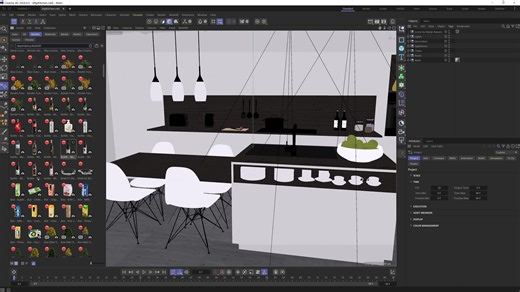 中文字幕 Cinema 4D 2024.4新功能介绍|Rocket Lasso大神4小时完整指南，全新粒子系统！