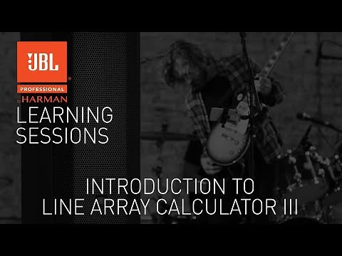 Introduction to Line Array Calculator III with Chris Gavin - Webinar