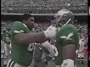 1992 NFL on CBS - Eagles vs Cowboys - Divisional Playoff Intro
