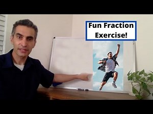 You will have fun with math making fractions with this fractions exercise video!