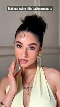 Look using affordable makeup✨ #makeuptutorial #summermakeup #affordableproducts #affordablemakeup