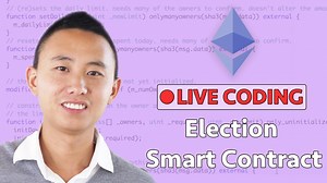 28K views · 3 comments | Join Jack as he walks you step-by-step through coding an election smart contract on the Ethereum blockchain. You can code along with him by using the Remix Solidity IDE mentioned at the beginning of the video over at remix ethereum.org To learn more about blockchain and how you can become a blockchain developer, visit us over at blockgeeks.com | Blockgeeks | Facebook