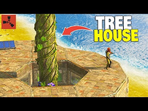 I Built the ULTIMATE Tree House Using Rust’s New Climbable Trees