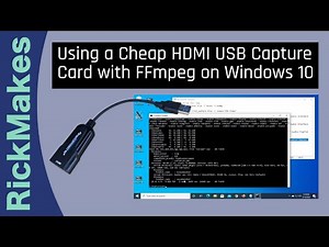 Using a Cheap HDMI USB Capture Card with FFmpeg on Windows 10