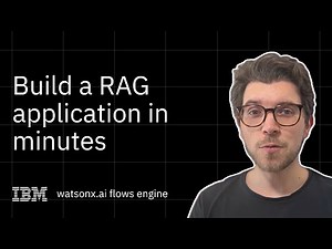 Build a RAG application in minutes