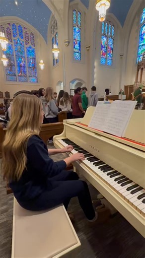 Our very own Amazing Grace 🎶 Grace closed mass today with a beautiful rendition of “Amazing Grace.” We are so proud of her talent - what a way to a end a wonderful all school mass!✨ | Seton Catholic School
