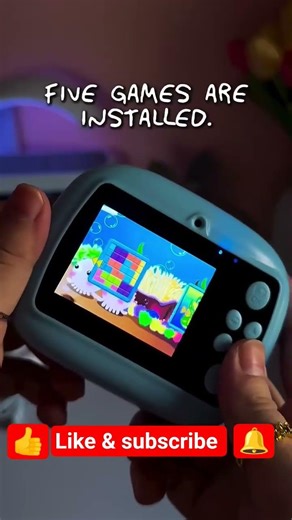 best camera for memory record and playing game for kids play and learning camera with pritning photo