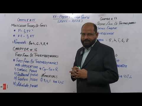 Physics Class XII (2025–26) Crash Course | Chapter 01 | Part 2 | Prof. Ale Raza Rizvi