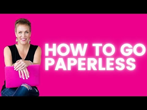 Productivity Tip: How to go paperless