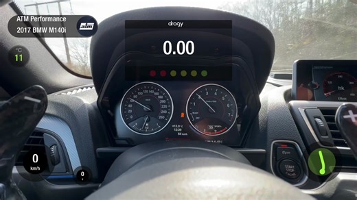 BMW M140i B58 Dragy Run 100-200km/h | High-Speed Test