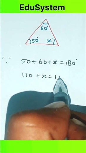 triangular solution by EduSystem ???#maths #mathstricks #mathematics #education