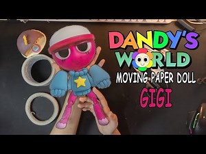 MOVING PAPER DOLL DANDY'S WORLD GIGI