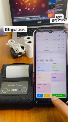 Mobile billing software for small business