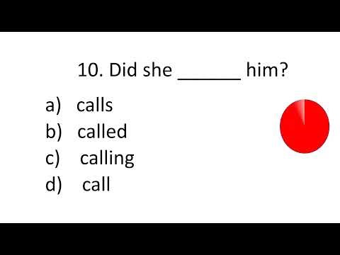 Grammar Revision - Irregular Verbs