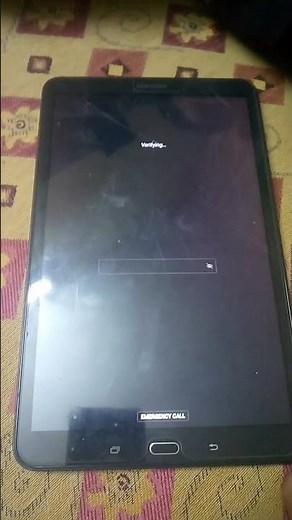 Factory reset warning Tablet