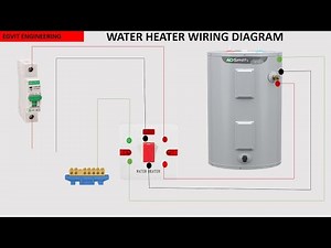 electric water heater wiring connection diagram