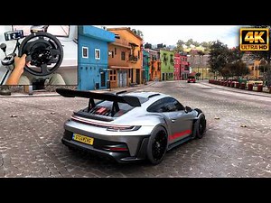 1000HP Porsche 911 GT3 RS | Forza Horizon 5 | Thrustmaster T300RS gameplay
