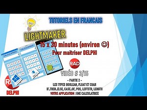 [TUTO 3/15 ] [TUTO DELPHI] - [TUTORIEL POUR DEBUTANT] [RADSTUDIO - EMBARCADERO]