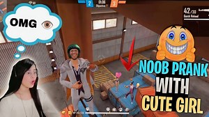 Random Noob Prank With Cute Girl Lone Wolf | Bindass Laila