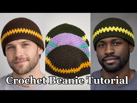 How to Crochet a Beanie | Skull Cap