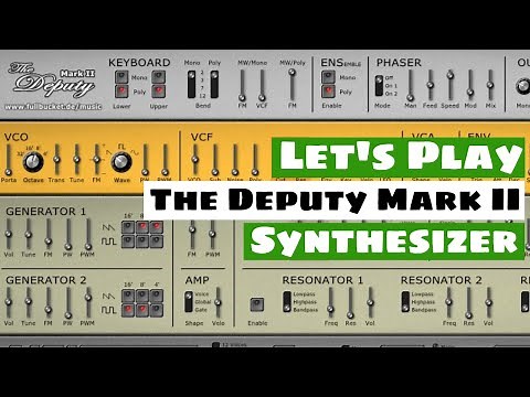 Let's Play The Deputy Mark II - FREE String Synthesizer VST/AU | SYNTH ANATOMY