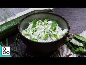 Salade de concombres & menthe fraîche - Youcook