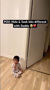 POV: Hide & Seek hits different with Daddy 🥹❤️