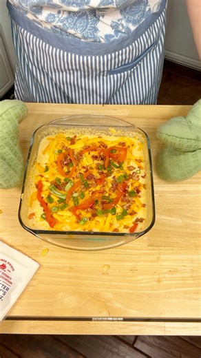 Truly Southern Grit Casserole 🥘 | Kiera's Southern Cooking