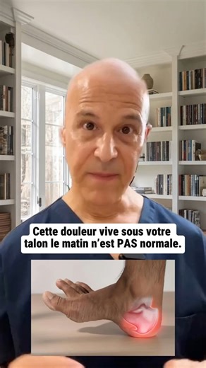 Cette douleur vive sous votre talon le matin n’est PAS normale. #sante #santé #santénaturelle #france | Life Daily