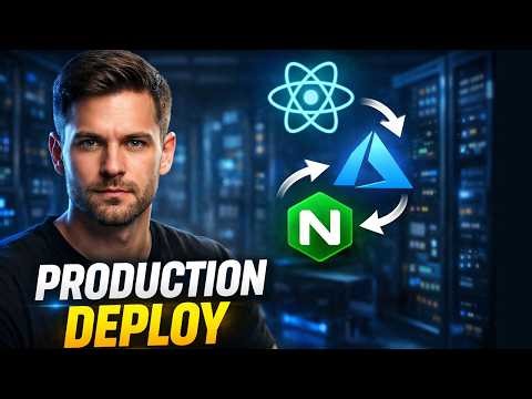 Deploy React App on Azure VM (Production Setup with NGINX Reverse Proxy)