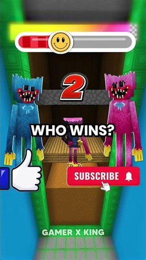 Poppy PLAYTIME Chapter 5 WHO Jump HIGH Challenge..... #minecraft #shorts