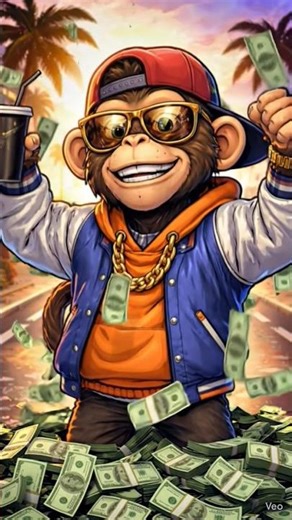 Cool Monkey Dance🐒| Funny Monkey Dance Battle | Viral Animal Dance Video #monkey #monkeyvideo