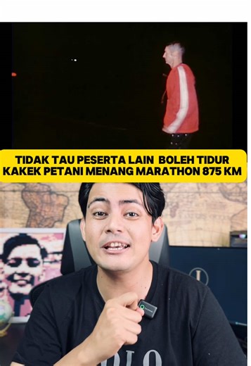 Kakek Petani Menang Lomba Marathon 875 KM