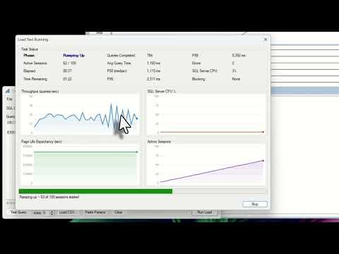 Query Loading Ramp - SQL Server load / stress test tool