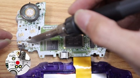 HISPEEDIDO V5 3.0 inch Screen Pre-laminated LCD Replacement Mod Kits For GBA Backlight Backlit Screen, Touch Control High Brightness IPS For Game Boy Advance GBA ,Need Trimming the Original Shell