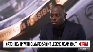 Catching up with Olympic sprint legend Usain Bolt