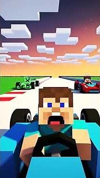 I Made a Minecraft Formula 1 Race… The Ending 😳 #minecraft #shortvideo