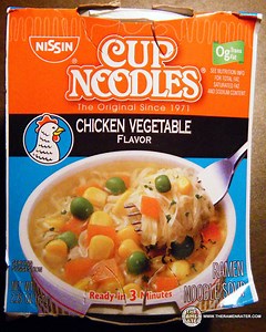 #373: Nissin Cup Noodles Chicken Vegetable Flavor Ramen Noodle Soup - THE RAMEN RATER