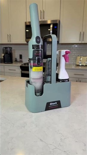 This Shark Stain Remover is portable and cleans itself and now with more suction power