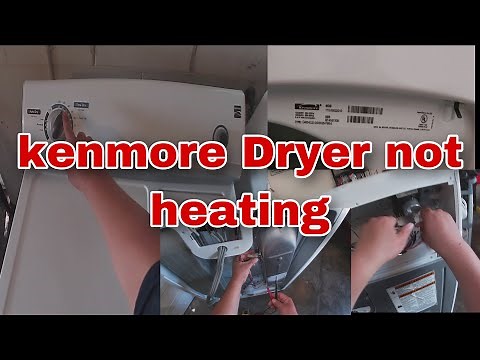 How to Fix Kenmore Dryer Not Heating | Kenmore Timer Replacement | Model 110.60022010