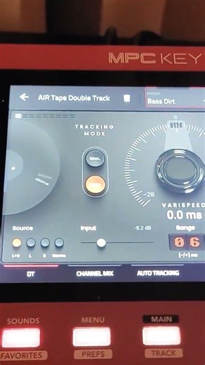 Mpc beat exploring air tape double track #akai #trending