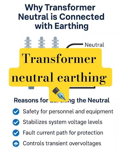 transformer neutral earthing.#viral #shorts