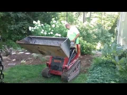 Sod removal with the toro Dingo TX1000