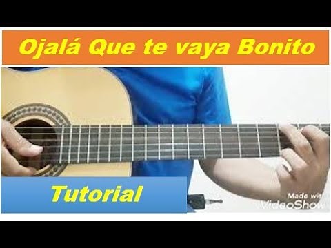 I hope you do well with the easy guitar tutorial by Vicente Fernández. Beginner's tutorial