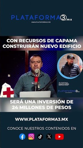 CAPAMA will build a new building with public funds.