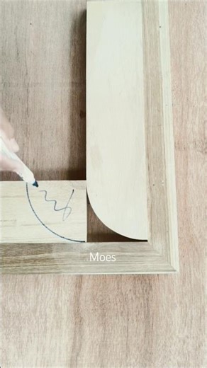 Easy way to measure round angles #woodworking #diy
