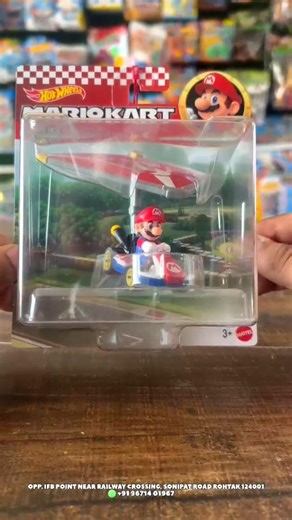 Original Hot Wheels Mario Kart Diecast Collection | Must Have for Mario Fans.
