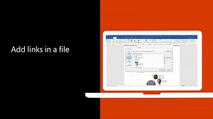 Video: Add links in a file