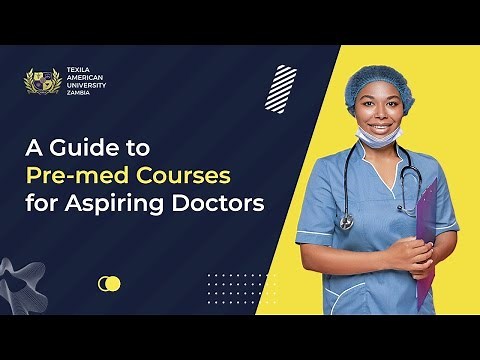 A Guide to Pre-med Courses for Aspiring Doctors